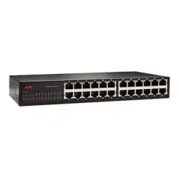 APC 24 Port 10 - 100 Ethernet Switch - Commutateur - 24 x 10 - 100 - Montable sur rack - pour P - N: AR31... (AP9224110)_3